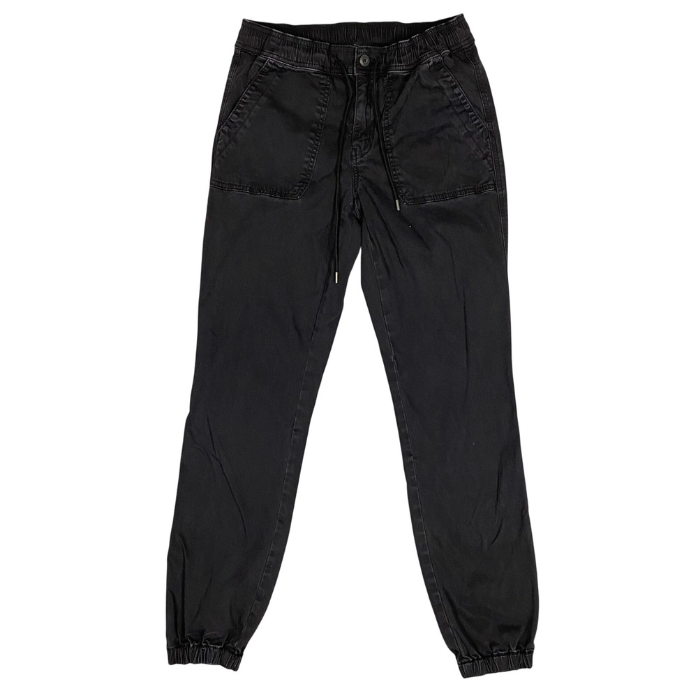 American Eagle Next Level Stretch Utility Jogger Pants Womens 4 Long Tall Black